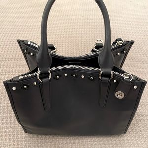 Coach Blue Leather Bag